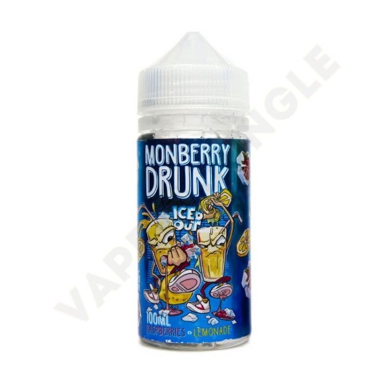 Panda's Yummy 100ml 0mg+Booster Monberry Drunk Lemonade Iced Out