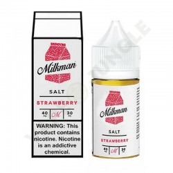 The Milkman Salt 30ml 20mg Strawberry