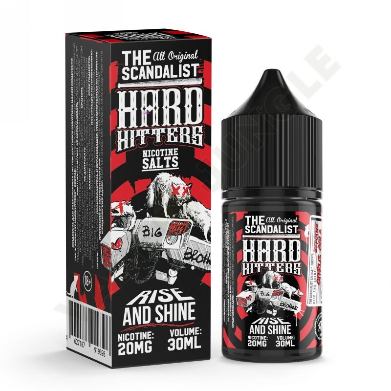 The Scandalist Hardhitters 30ml 20mg Rise and Shine