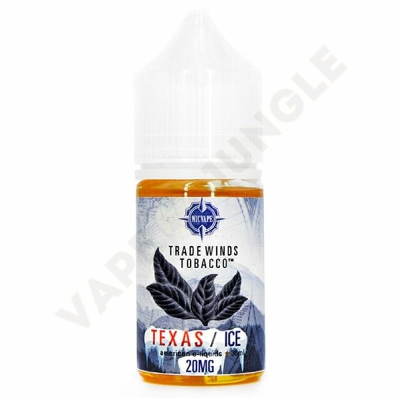 Tradewinds Tobacco ICE Salt 30ml 20mg Texas Ice