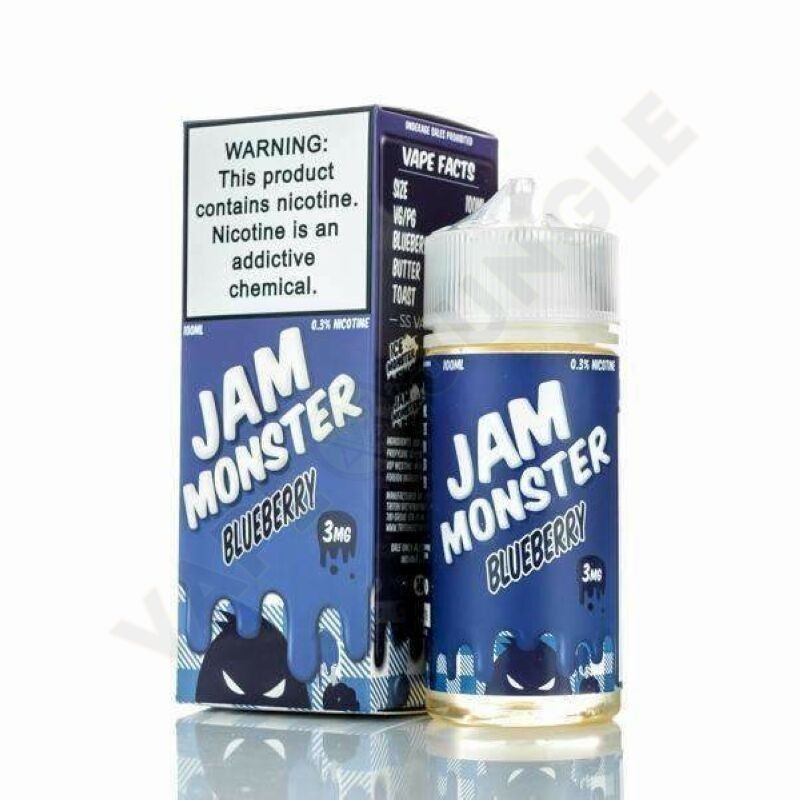 Jam Monster 100ml 3mg Blueberry