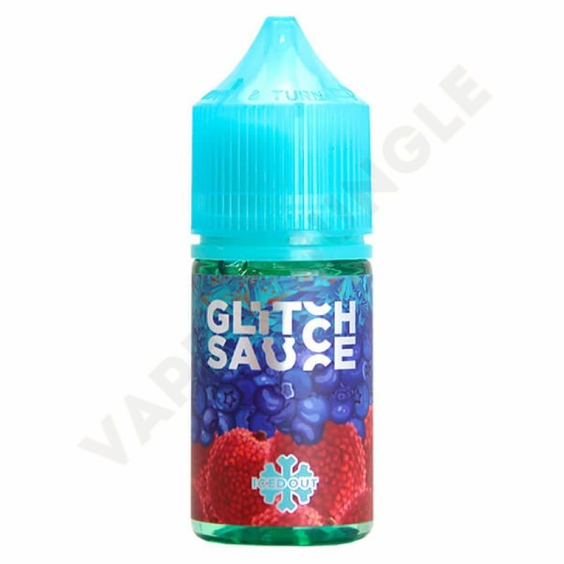 Glitch Sauce ICED OUT Salt 30ml 20mg Bleach