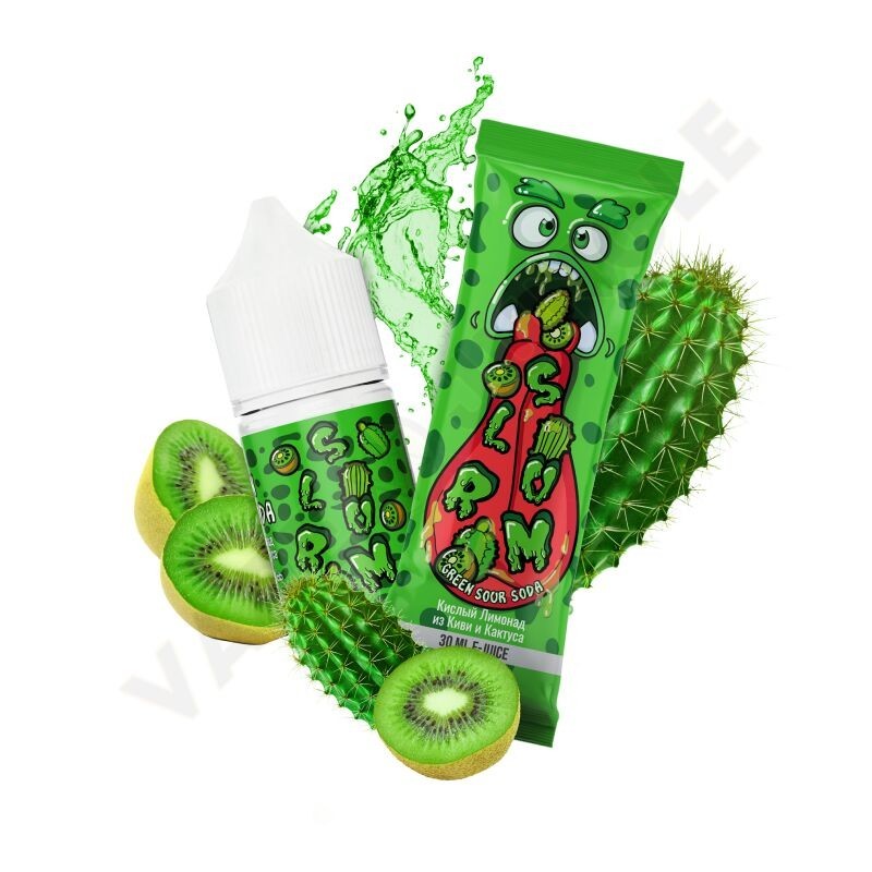 Slurm Salt 30ml 20mg Green Sour Soda