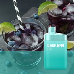 GeekVape Geek Bar B5000 Blue Razz Ice (Черника Малина Лёд)