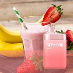 GeekVape Geek Bar B5000 Strawberry Banana Ice (Клубника Банан Лёд)