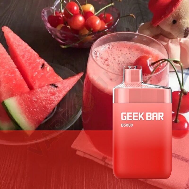 GeekVape Geek Bar B5000 Watermelon Cherry (Арбуз Вишня)