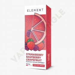 Element RF Salt 30ml 20mg Strawberry Raspberry Grapefruit