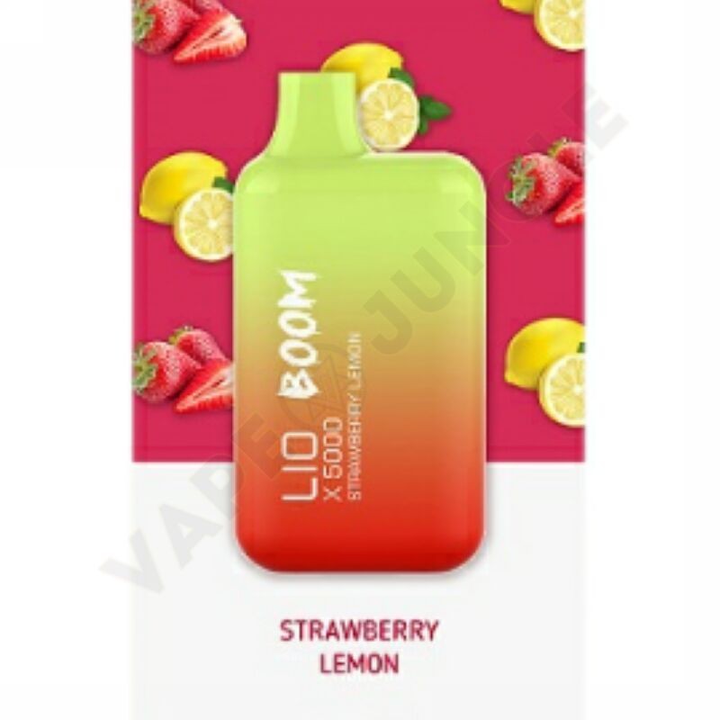 iJOY LIO BOOM X5000 Strawberry Lemon (Клубника Лимон)