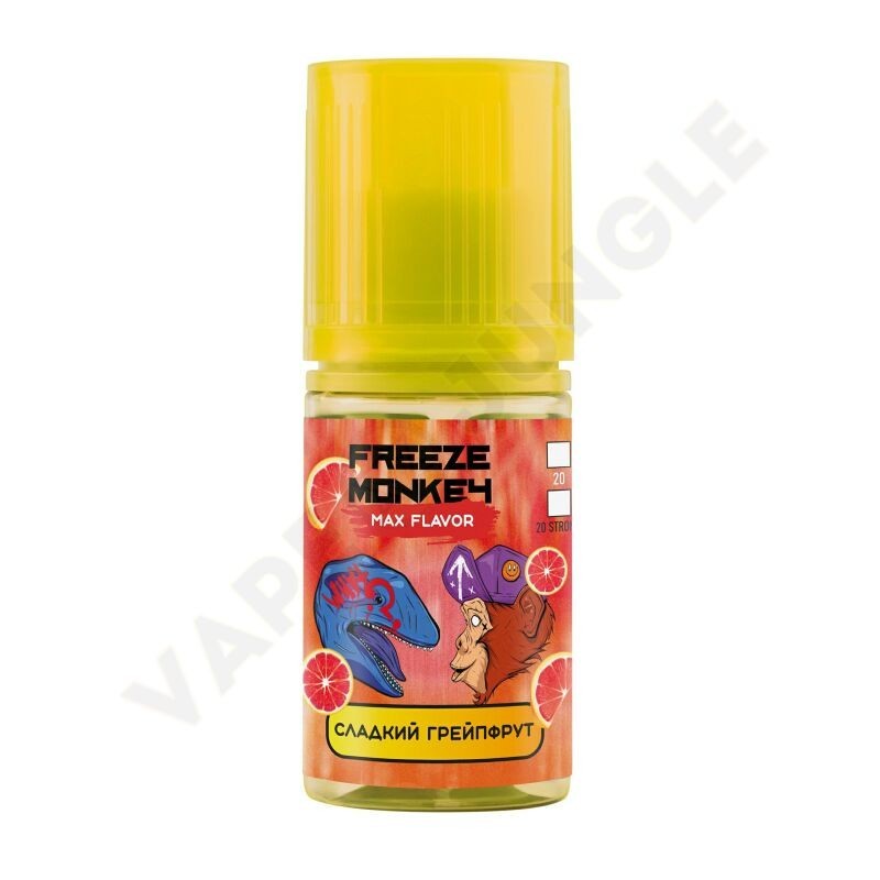 Freeze Monkey MAX FLAVOR Salt STRONG 30ml 20mg Сладкий грейпфрут