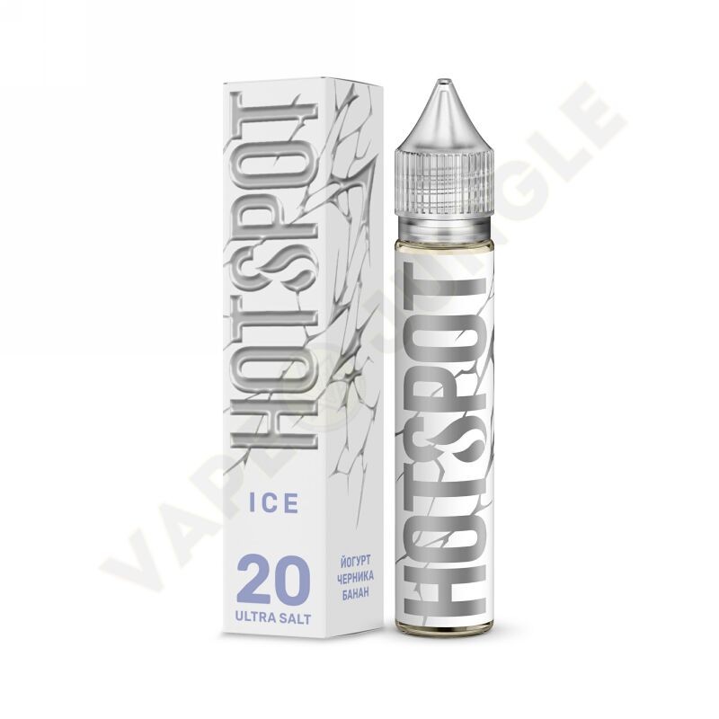 HotSpot Ice ULTRA Salt 30ml 20mg Ледяной Йогурт Черника Банан