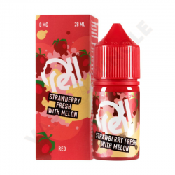 Rell Red Salt 28ml 0mg/ml Strawberry Fresh With Melon